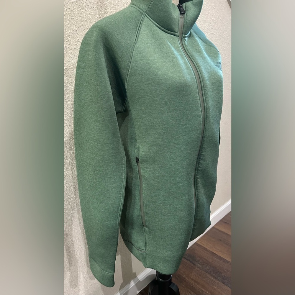 The North Face upholder mens zip up jacket Green Jacket size S - Picture 3 of 7